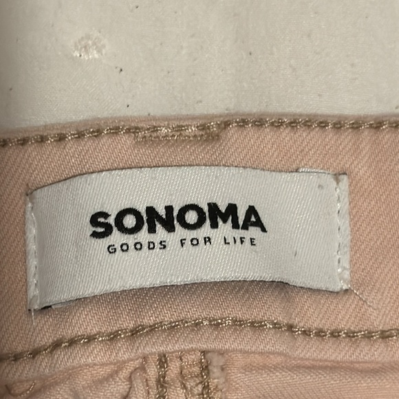 SONOMA™️ Size P12 Blush Capri Jeans - Picture 8 of 10